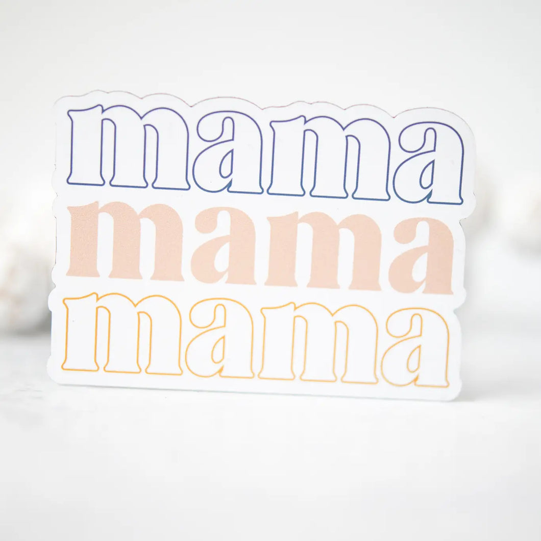 Mama Stacked Magnet