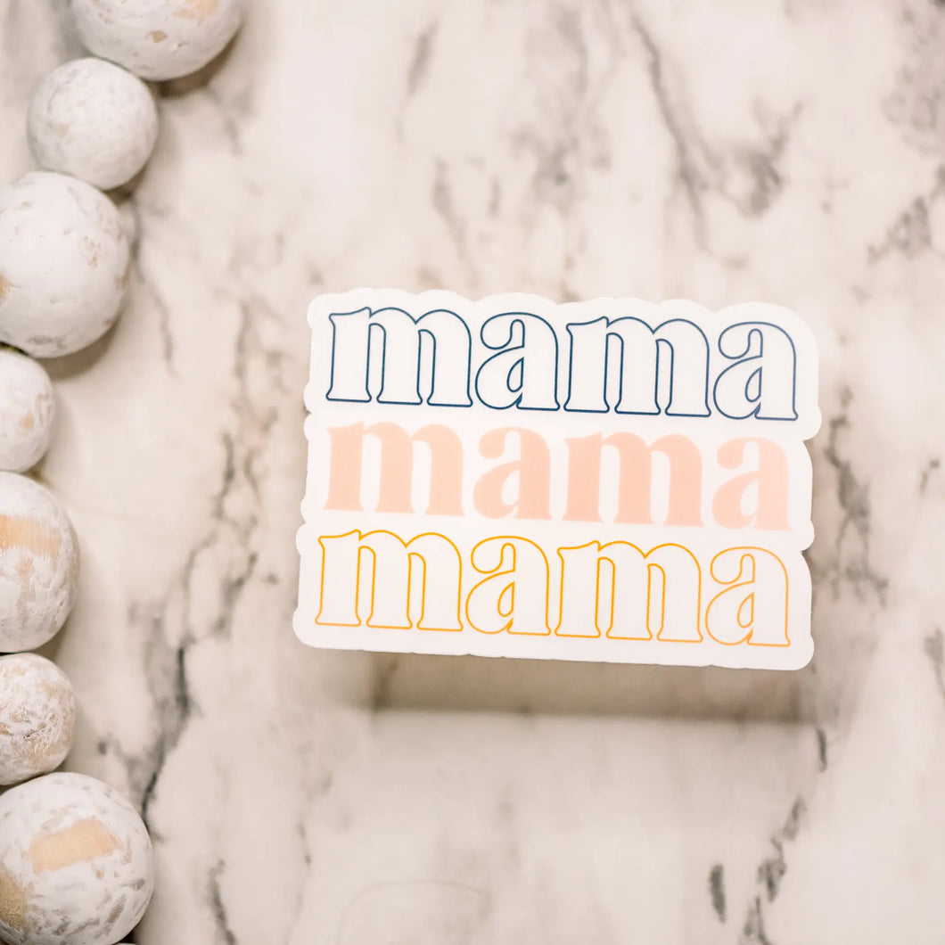 Mama Stacked Sticker