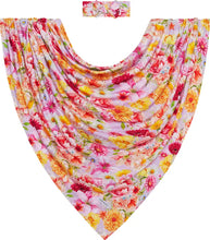 Load image into Gallery viewer, Posh Peanut Swaddle &amp; Headband Set
