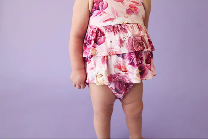 Ruffle Tiered Romper